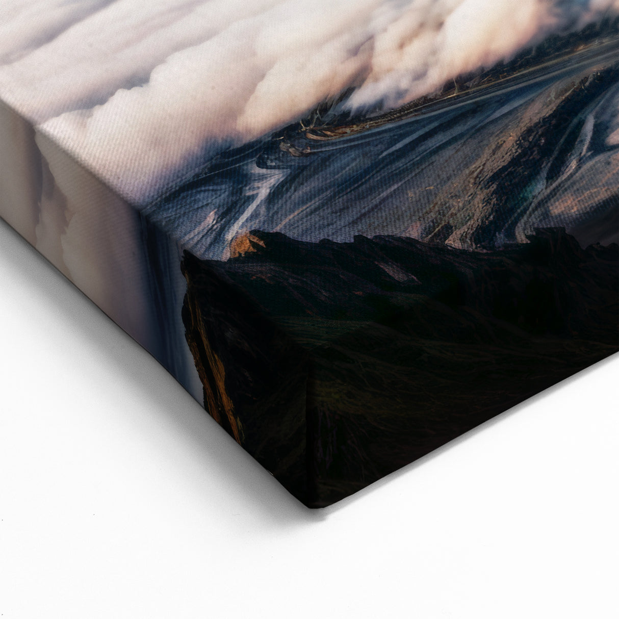 Mount Bromo Landscape Art - Majestic Indonesian Volcano Canvas Print