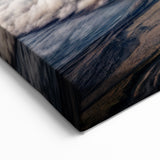 Mount Semeru Eruption Art - Indonesian Volcanic Landscape Wall Print