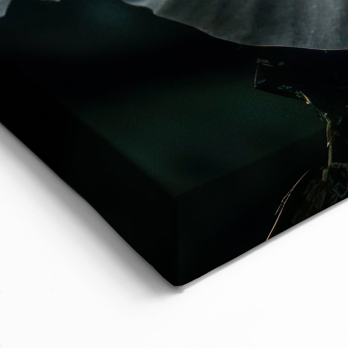 Elegant White Hibiscus Wall Art – Botanical Floral Decor on Canvas or Print