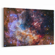 Colorful Nebula Star Cluster Art | Space Canvas Prints | Cosmic Decor