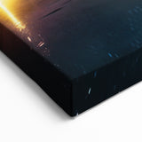 Milky Way Reflections Over Lake | Space Canvas Prints | Night Sky Art