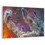 Majestic Pillars of Creation Wall Art | Space Canvas Prints | Cosmic Decor