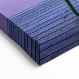 Relaxing Lakeside Evening - Manitoba Dock and Adirondack Chairs Wall Art