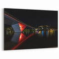Adelaide Cityscape Prints - Illuminated Night Bridge in South Australia