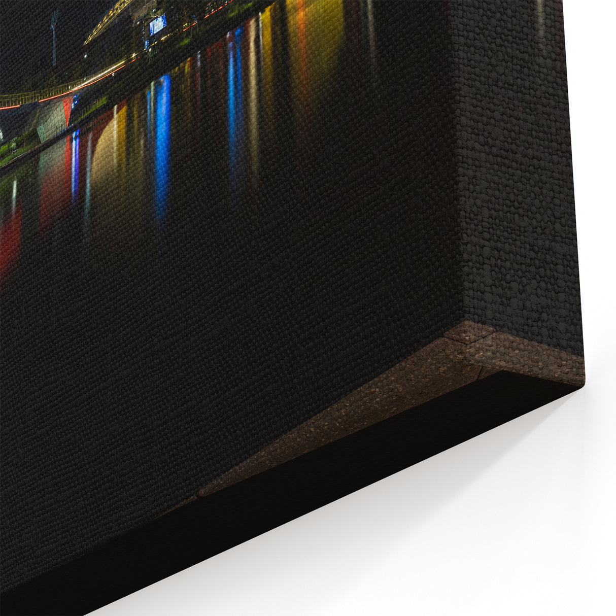 Adelaide Cityscape Prints - Illuminated Night Bridge in South Australia