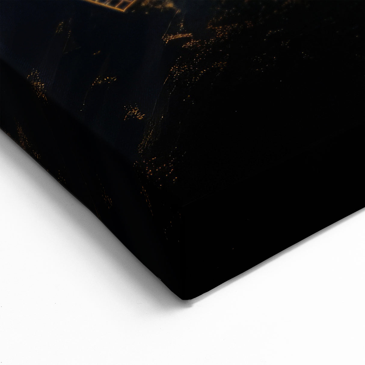 Satellite at Sunrise - Cosmic Wall Decor Space-Themed Canvas Art