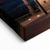 Adelaide Cityscape Prints - Ferris Wheel and Monument Night Scene Wall Art