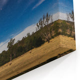 Adelaide Landscape Paintings - Starry Night Over Rural South Australia Art