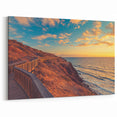 Adelaide Wall Art - Coastal Boardwalk at Sunset South Australia Prints