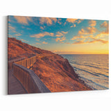 Adelaide Wall Art - Coastal Boardwalk at Sunset South Australia Prints