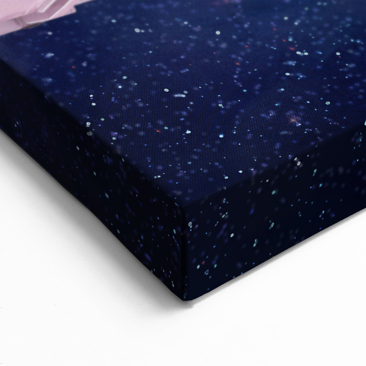 Satellite with Golden Reflector - Cosmic Space Wall Art for Home Decor