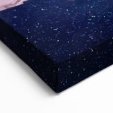 Satellite with Golden Reflector - Cosmic Space Wall Art for Home Decor