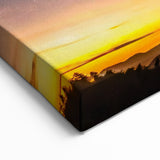 Milky Way Galaxy Sunset Art - Cosmic Starry Sky Wall Decor for Homes
