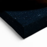 Planetary Sunrise Space Art - Cosmic Wall Decor for Astronomy Lovers