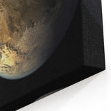 Earth-Like Exoplanet Art - Space-Themed Wall Decor for Cosmic Lovers