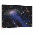 Starry Galaxy Cluster Art - Cosmic Stellar Wall Decor for Space Lovers
