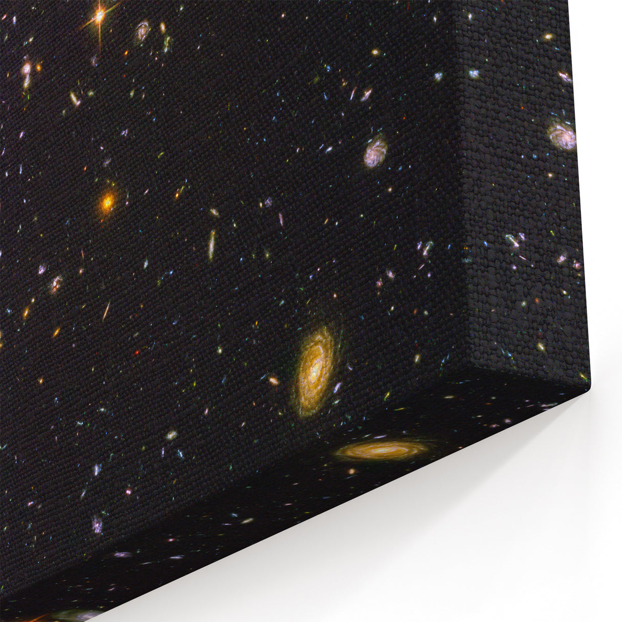 Deep Space Galaxy Cluster Art - Cosmic Starry Night Wall Decor