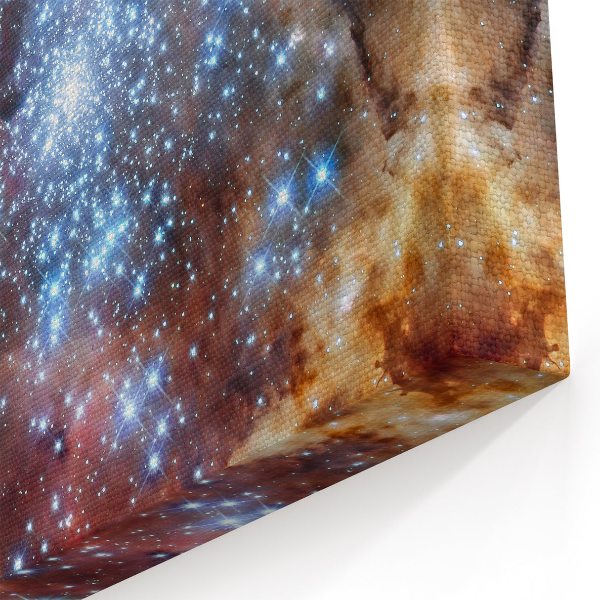 Brilliant Star Cluster Art - Cosmic Starry Night Wall Decor for Homes
