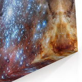 Brilliant Star Cluster Art - Cosmic Starry Night Wall Decor for Homes