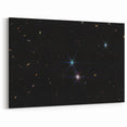 Stellar Rings and Starry Cosmos Art - Cosmic Wall Decor for Space Lovers