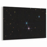Stellar Rings and Starry Cosmos Art - Cosmic Wall Decor for Space Lovers