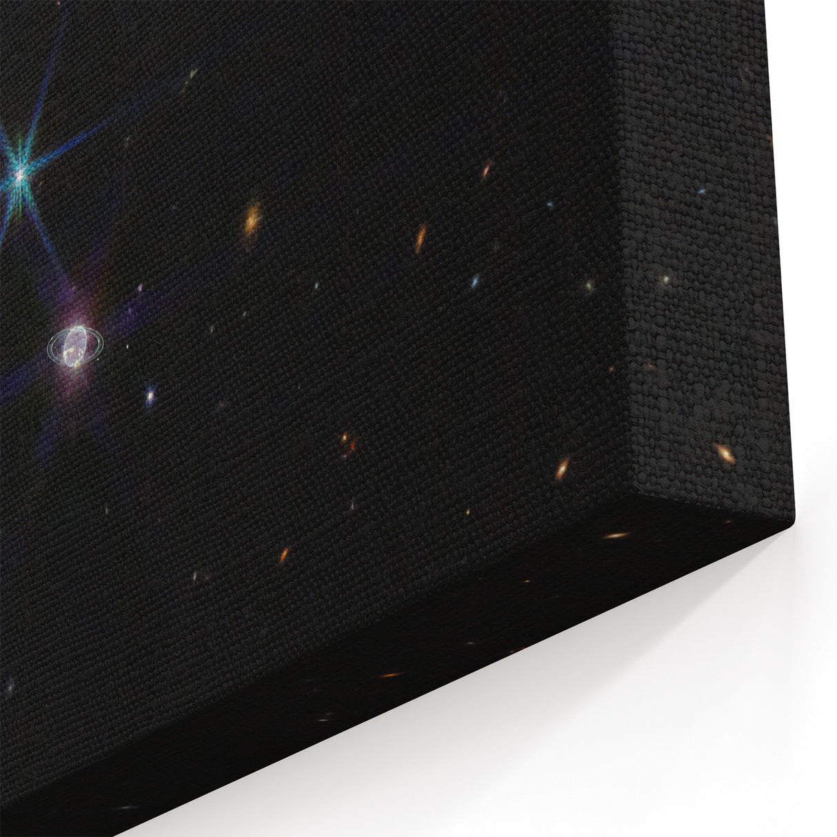 Stellar Rings and Starry Cosmos Art - Cosmic Wall Decor for Space Lovers