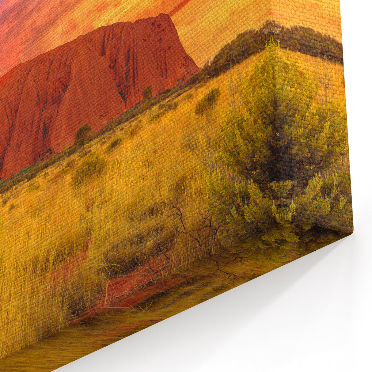 Ayers Rock Wall Art - Stunning Uluru Landscape Photography for Home