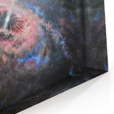 Galactic Jet and Black Hole Art - Cosmic Energy Wall Decor for Homes