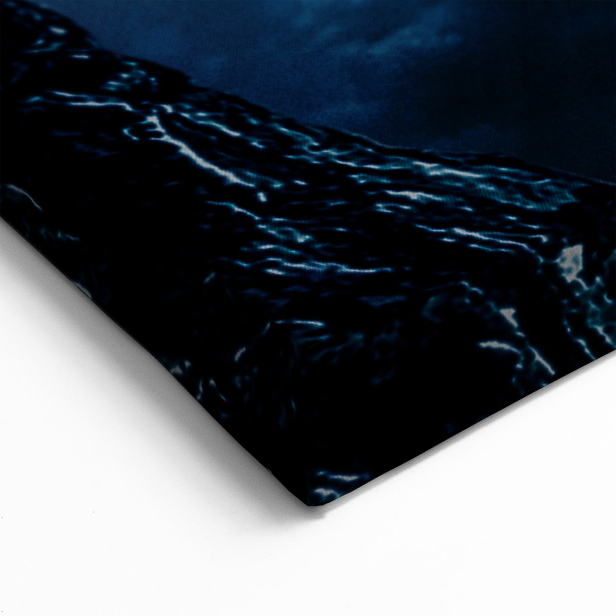 Planetary Sunrise and Moonscape Art - Cosmic Space Wall Decor