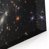 Starry Galaxy Wall Art - Deep Space Galaxy Cluster Astronomy Decor