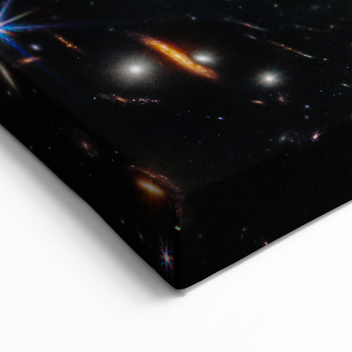 Starry Galaxy Wall Art - Deep Space Galaxy Cluster Astronomy Decor