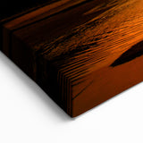 Japanese Scenery Wall Art – Iconic Sunset at Torii Gate Japan Landscape