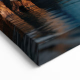 Polar Bear and Cub - Heartwarming Arctic Wildlife Scene Wall Art Print