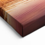 Mount Fuji Art Print – Autumn Leaves and Sunrise Reflected on Lake