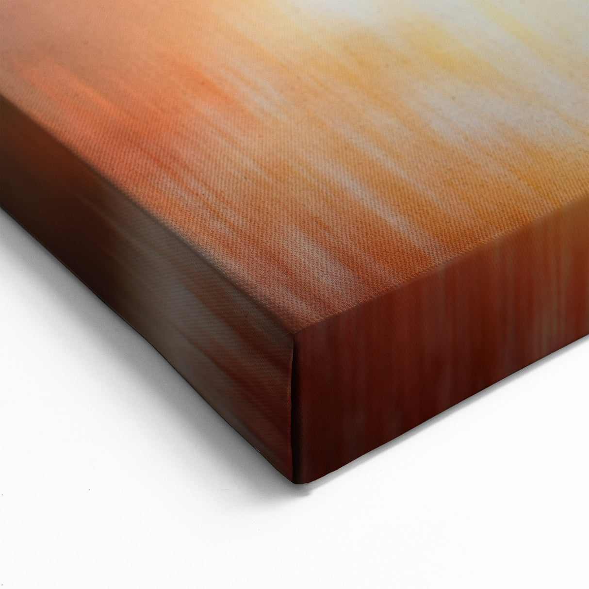 Mount Fuji Art Print – Autumn Sunrise Over Lake with Vibrant Red Leaves