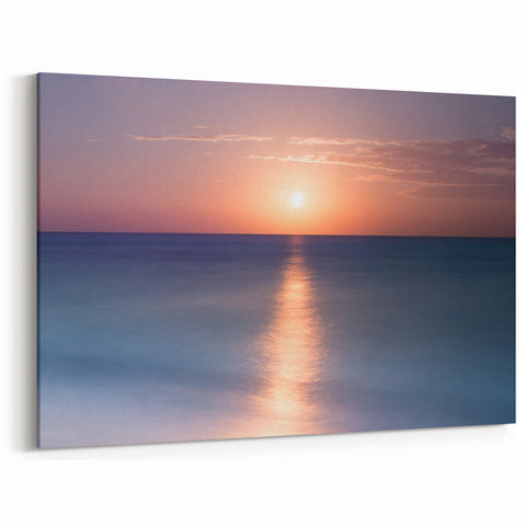 Stunning Cancun Sunset Wall Art - Coastal Mexico Photography & Decor