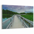 Wooden Walkway New Brunswick - Scenic Landscape Wall Art & Framed Prints