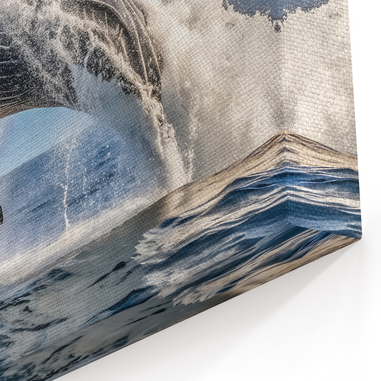 Majestic Whale Breaching - Ocean Wildlife Wall Art & Canvas Prints