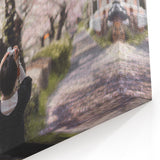 Cherry Blossom Photography Art Print – Capturing Sakura in Full Bloom