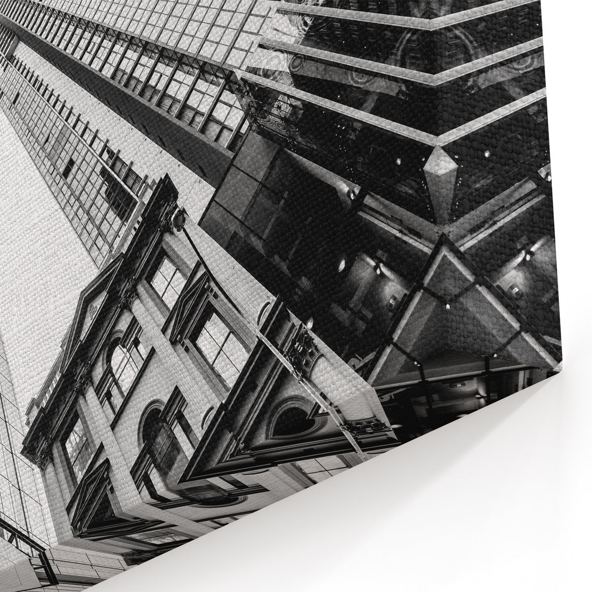 Modern Brisbane Architecture in Black and White - Stylish Wall Art