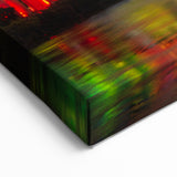 Brisbane Lit Bridge and Skyline - Vibrant Night Cityscape Wall Art