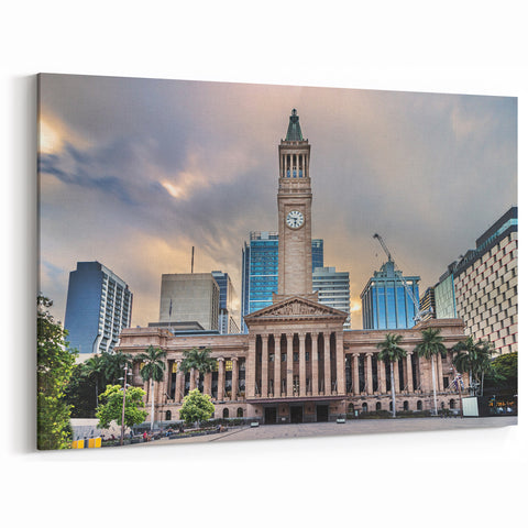 Brisbane City Hall - Stunning Historic Landmark Wall Art Print