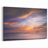 Serene Cancun Sunset Wall Art - Scenic Mexico Beach & Coastal Prints