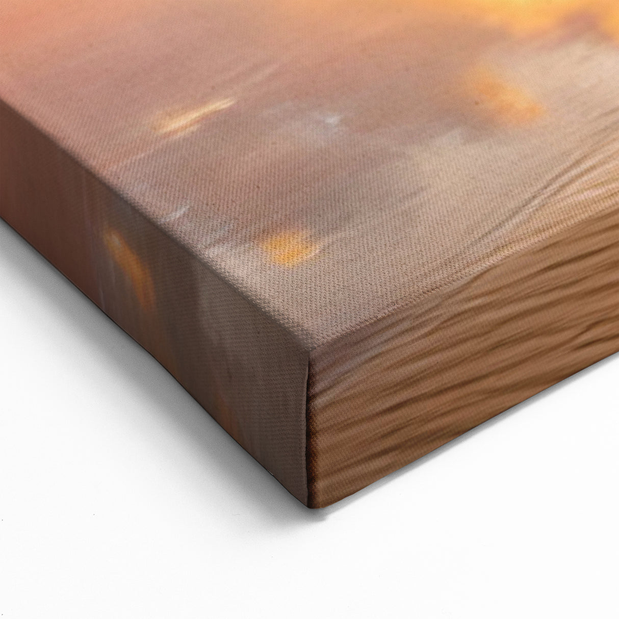 Tropical Cancun Beach Sunset Wall Art - Seashell Coastal Decor Print