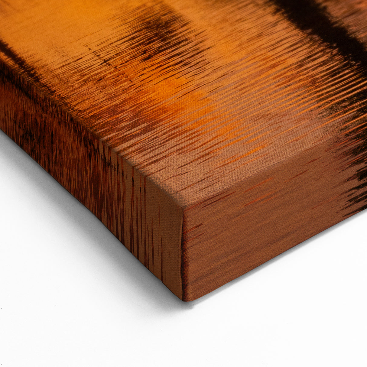 Vibrant Cancun Sunset Wall Art - Tropical Palm Tree & Beach Hut Print