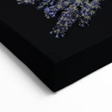 Minimalist Lavender Wall Art – Lavender Flower Canvas for Modern Decor