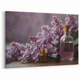 Elegant Lilac Blossom Wall Art - Botanical Lilac Flower Prints for Decor