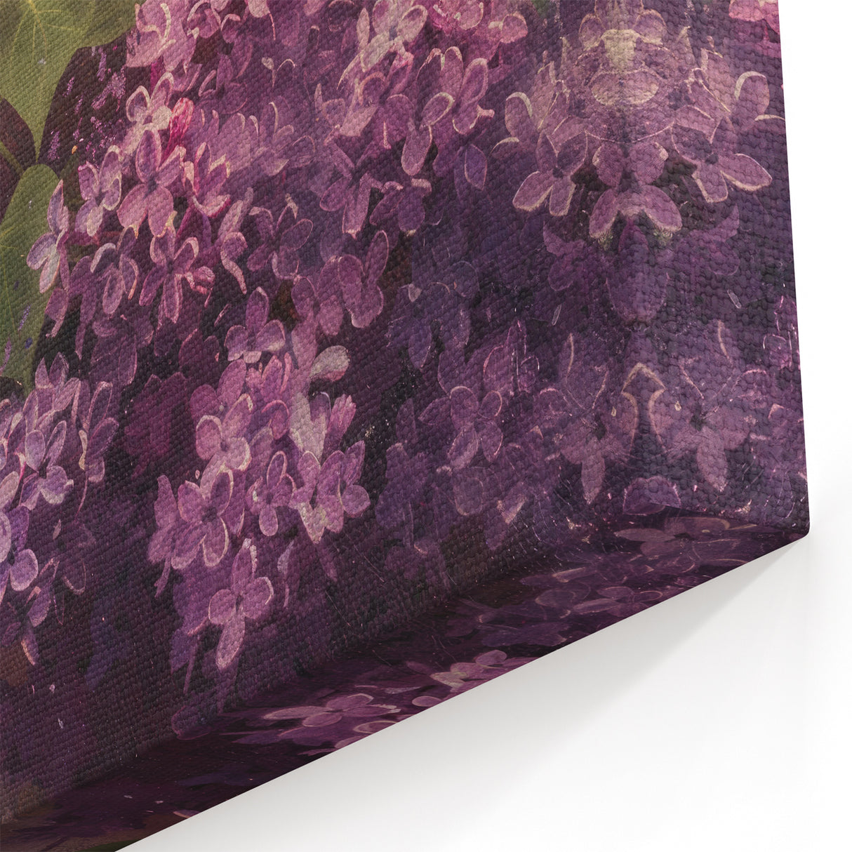 Rustic Lilac Garden Wall Art - Botanical Lilac Blossom Prints for Decor