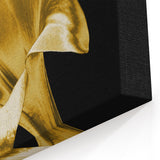 Golden Lily Flower Art - Botanical Wall Decor | Elegant Lily Canvas Print