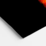 Fiery Red Lily Flower Art - Bold Botanical Wall Decor | Floral Canvas Print